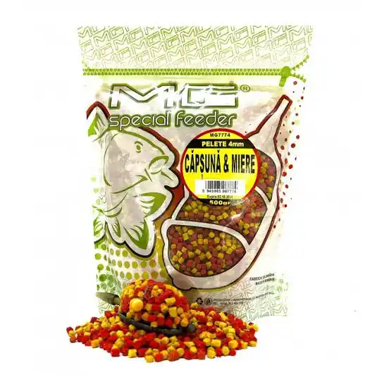 Livrare expres Pelete MG Special Carp 4mm 500g - Capsuna&Miere