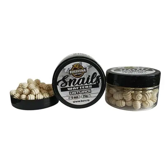 Ofertă exclusivă Wafters Bucovina Baits Snails Usturoi 6mm