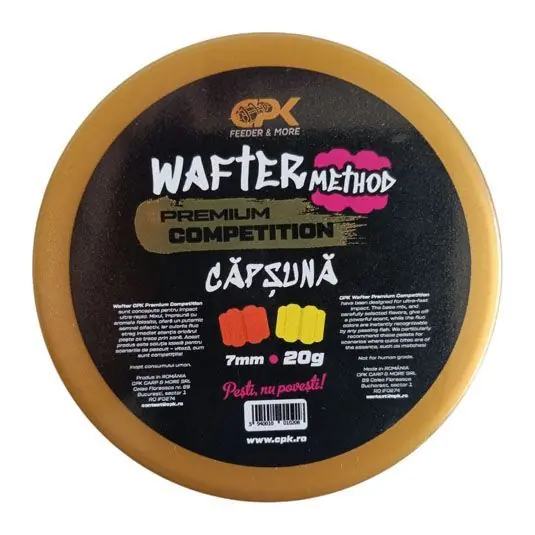 Wafters CPK Premium Competition Method, Capsuna 7mm, 20g Cel mai bun preț