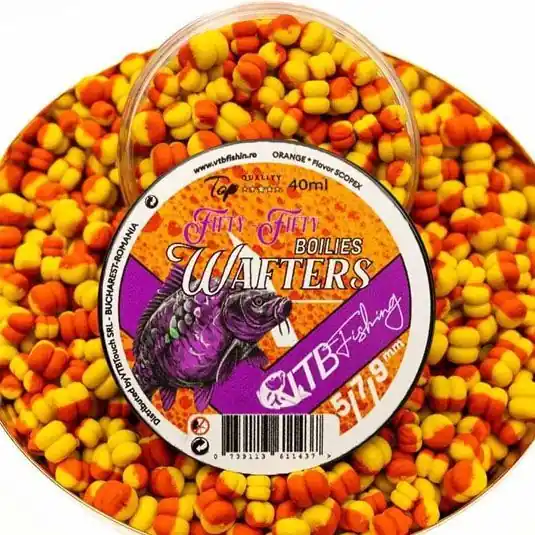 Wafters VTBFishing Fifty-Fifty Scopex Orange 5-7-9mm Transport gratuit