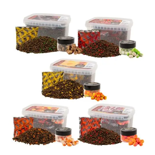 Doar azi Set pelete Benzar Mix Summer Pellet Box + wafters Twister, Green Betaine