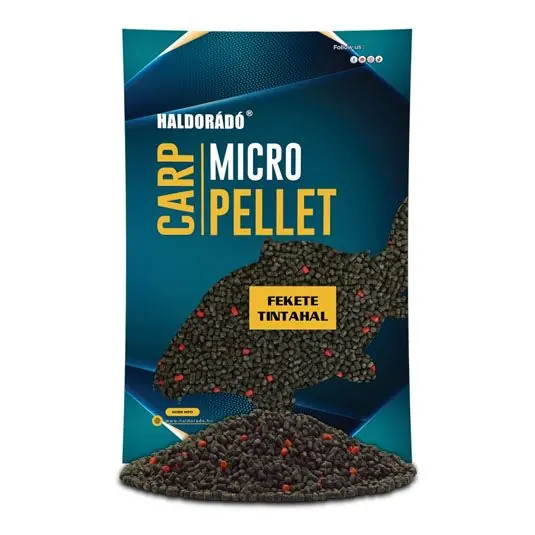 Pelete Haldorado Carp Micro Pellet Black Squid 3mm 600g Retur gratuit