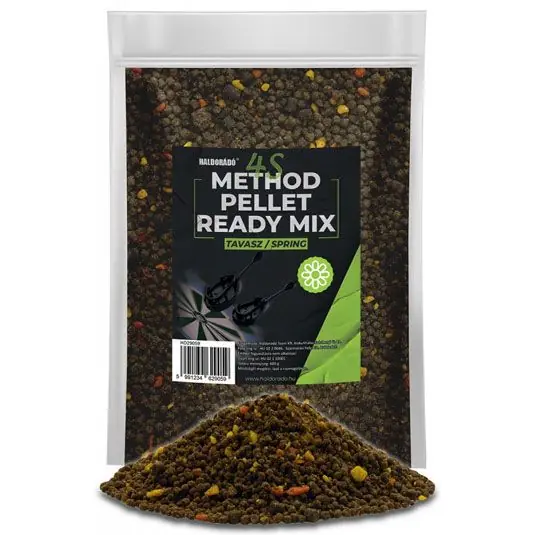 Pelete Haldorado 4S Method Pellet Ready Mix Primavara 600g Comandă acum