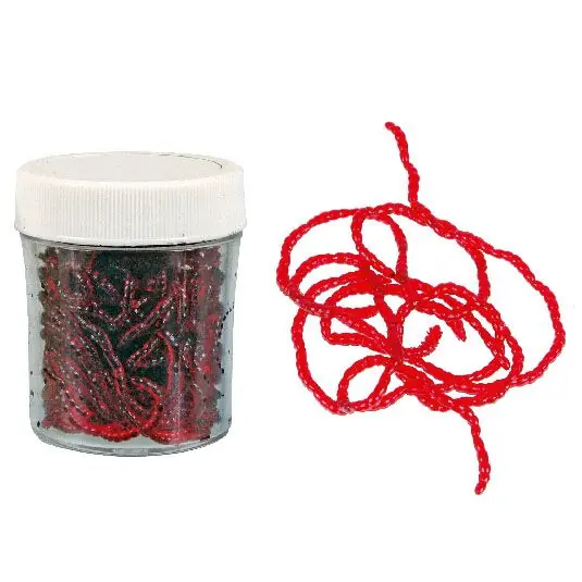 Larve de libelule Konger Bloodworm Artificial, aroma Soft Bait Cumpără online