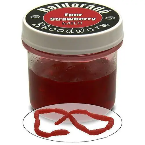 Larve de libelule Haldorado Bloodworm Midi- Capsuna Mai ieftin