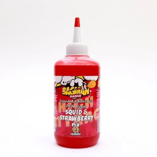 Aditiv lichid CPK Bagman PVA Squid & Capsuna 250ml Expediere rapidă