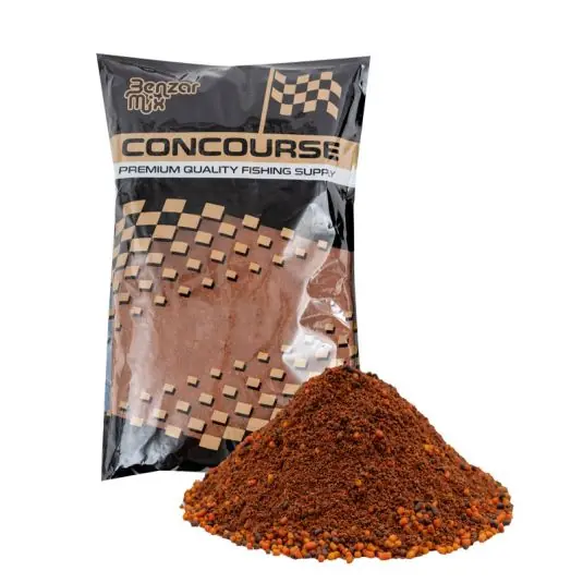 Nada Benzar Mix Concourse Method Groundbait and Pellet Chili Sausage 800g Ultima șansă