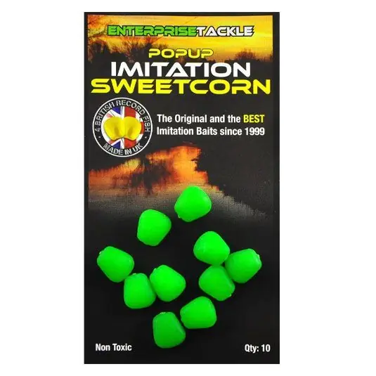 Livrare expres Porumb artificial Enterprise Tackle Pop-Up Sweetcorn Fluoro - Green