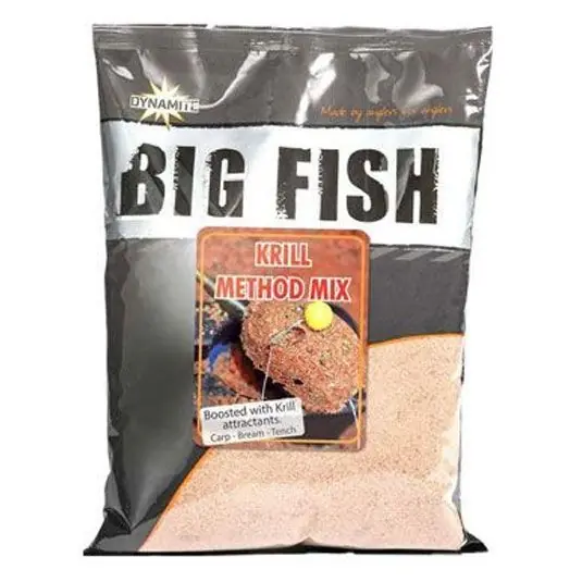 Transport gratuit Nada Dynamite Baits Big Fish Krill Method Mix 1.8kg