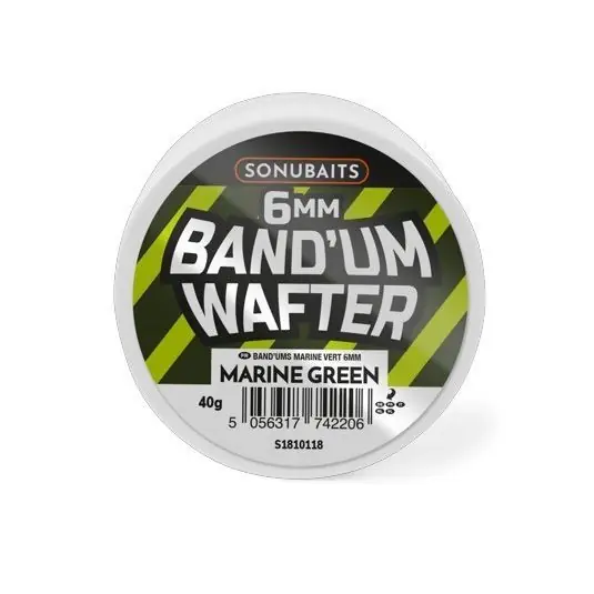 Ieftin Wafters Sonubaits Band'um Wafter Marine Green 6mm, 40g