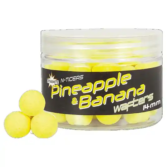 Vezi acum Wafters Dynamite Baits N-Ticers Wafters Pineapple Banana, 14mm
