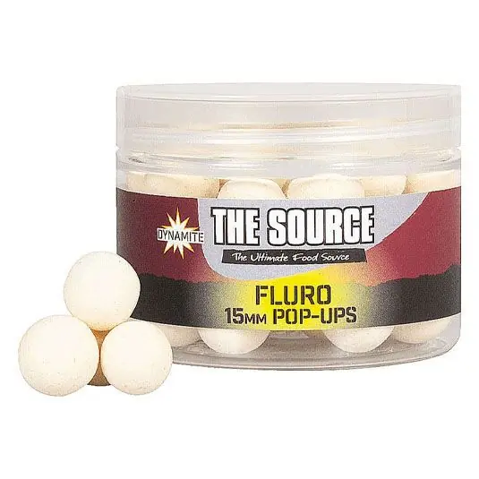 Transport gratuit Boilies Dynamite Baits Fluro Pop-Ups The Source, 15mm