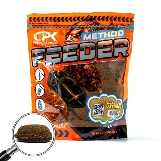 Promoție Nada CPK Groundbait Method Feeder Faina de peste & Usturoi 900g