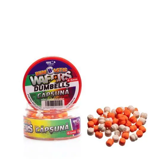 Plată securizată Wafters Senzor Bumbastic Dumbells Capsuna, 4-5mm, 15g