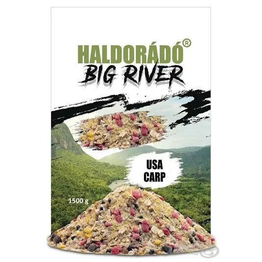 Calitate înaltă Nada Haldorado Big River USA Carp 1.5kg
