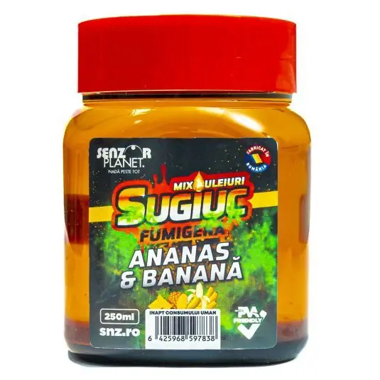Aditiv lichid Senzor Sugiuc Fumigena Mix Ananas & Banana 250ml Livrare expres