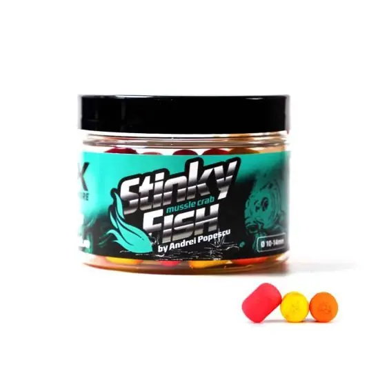 Wafters CPK Sticky Fish Multicolor 10-14mm Expediere rapidă