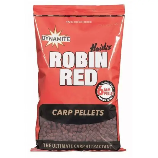 Pelete Dynamite Baits Robin Red Carp 6mm 900g Ofertă