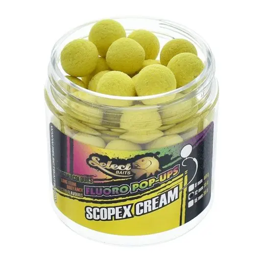 Bestseller Boilies Select Baits Pop Up Scopex Cream 12mm