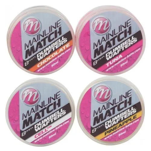 Preț mic Dumbells Mainline Match Wafters Orange Chocolate 8mm
