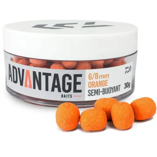 Premium Dumbells Daiwa Advantage Hookbaits Orange 8-10mm 30g