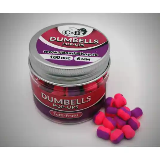 Ieftin Dumbells C&B Pop-Ups Tutti Frutti 6mm