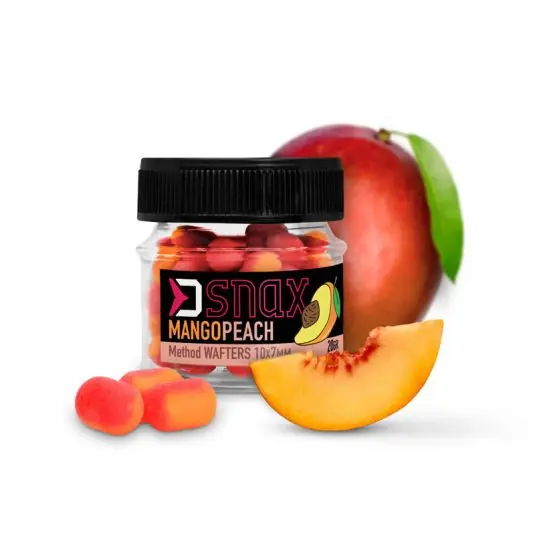 Cel mai bun preț Wafters Delphin D Snax Waft Mango-Peach 10x7mm