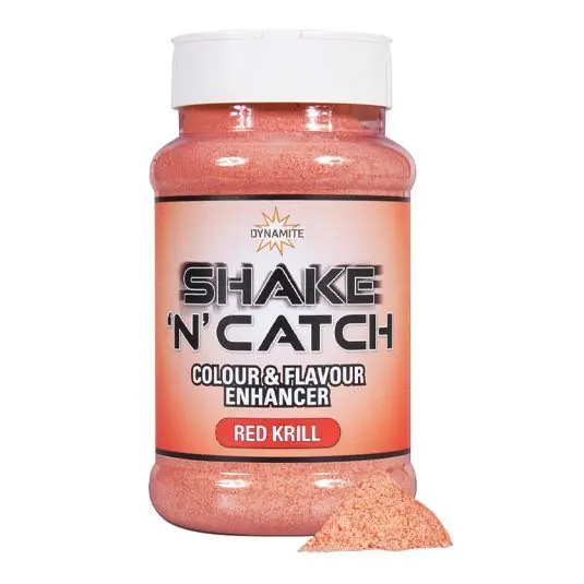 Ofertă limitată Aditiv Dynamite Baits Shake n Catch Enhancer Red Krill 260g