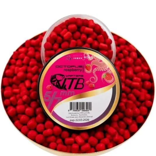 Wafters VTBFishing Octopus Raspberry 5-7mm Disponibil imediat