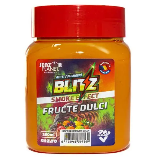Aditiv lichid Senzor Blitz Fumigena Fructe Dulci 250ml Noutate