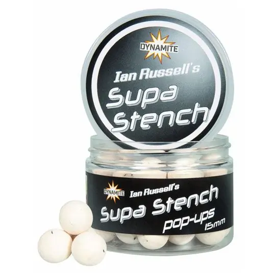 Boilies Dynamite Baits Ian Russell's Supa Stench Pop-Ups 15mm Retur ușor