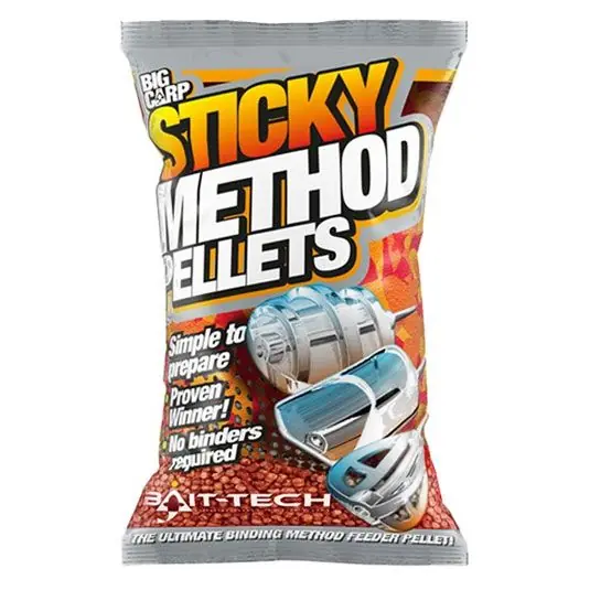 Vezi acum Pelete Bait-Tech Sticky Method Pellets Micro Red 700g