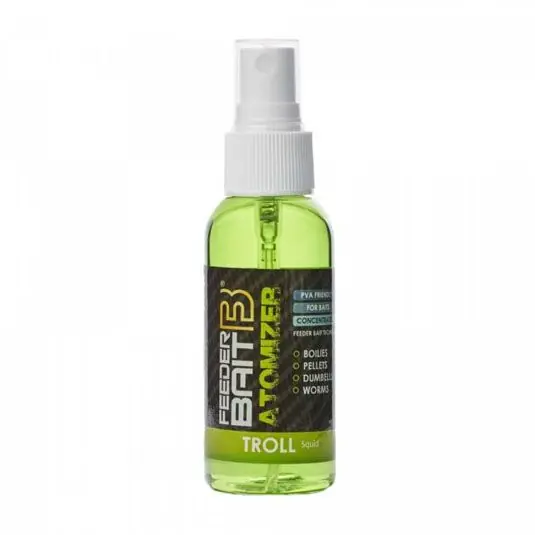 Atractant Feeder Bait Spray Atomizer Troll-Squid, 50ml Ofertă exclusivă