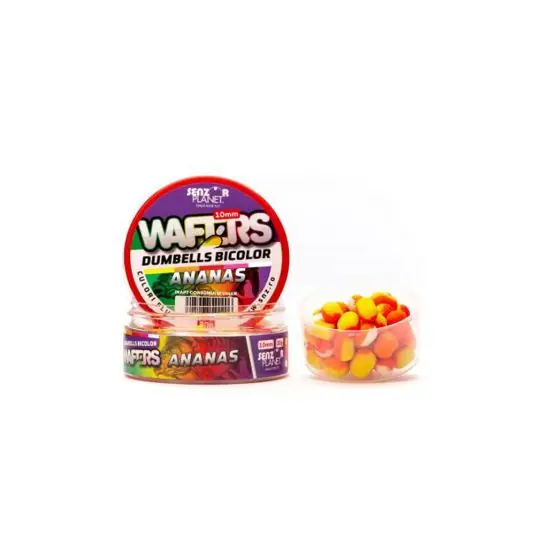 Wafters Senzor Dumbells Bicolor Ananas 10mm 30g Chilipir