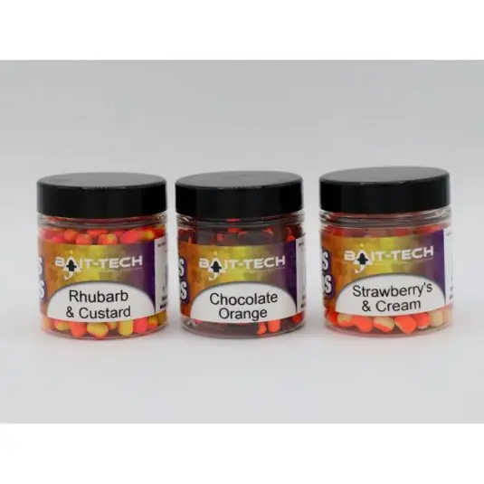 Wafters Bait Tech Duo Color Chocolate and Orange 5mm Disponibil imediat