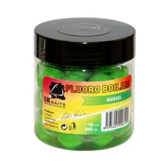 Boilies LK Baits Fluoro Boilies Scoica, 18mm, 250ml Ofertă exclusivă