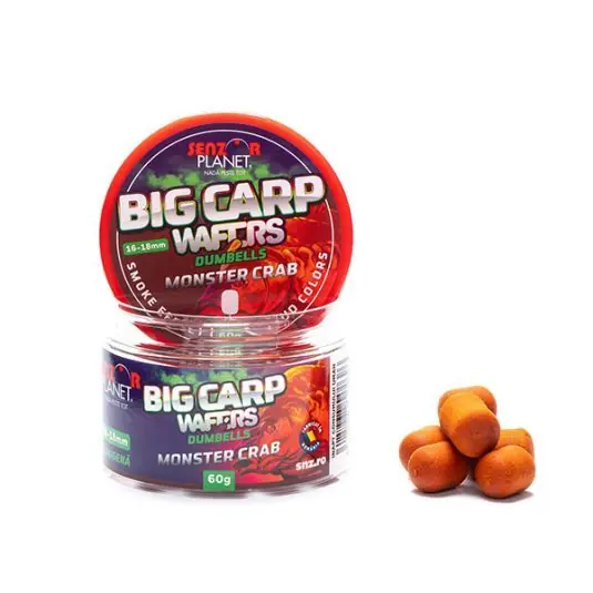 Wafters Senzor Big Carp Fumigena Monster Crab 16-18mm, 60g Doar azi