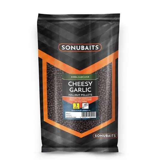 Mai ieftin Pelete Sonubaits Cheesy Garlic Halibut Pellets 8mm, 900g