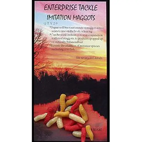 Viermi artificiali Enterprise Tackle Mag-Aligner Grubs - Mixed Colours Reduceri