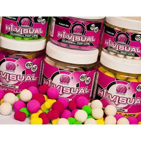 Retur gratuit Boilies Mainline High Visual Mini Pop-ups 12mm Orange Tutti Frutti