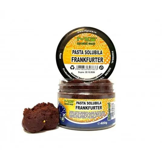 Pasta Solubila MG Special Carp Frankfurter Spice 400gr Ofertă exclusivă