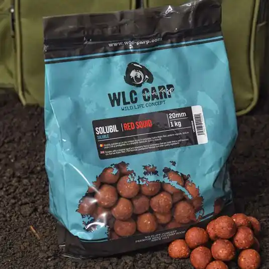 Boilies WLC Carp Solubil Red Squid Tournament 20mm Reducere de preț