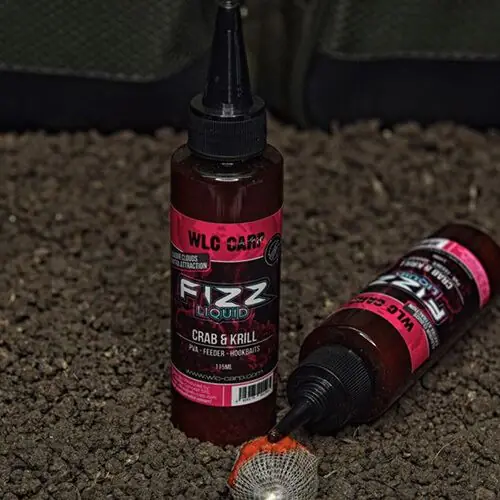Livrare gratuită Atractant WLC Fluo Fizz 115ml - Crab & Krill