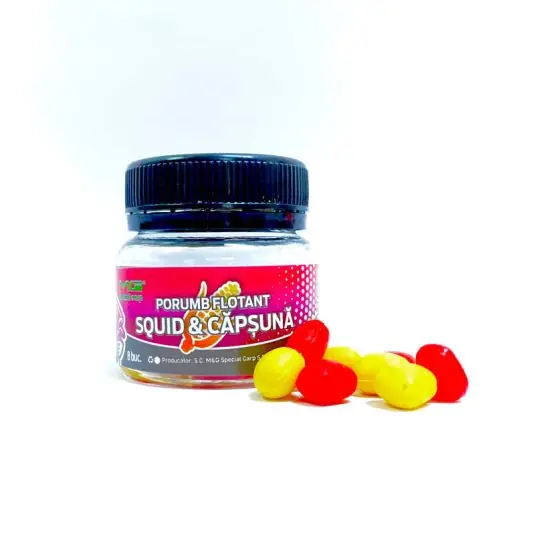 Nu rata Porumb artificial flotant MG Special Carp - Squid & Capsuna