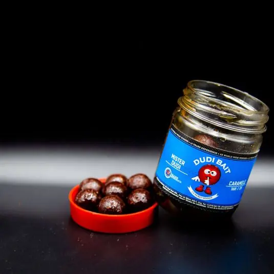 Boilies Dudi Bait Mister Dudi Caramele Tare 24mm, 100g Super ofertă