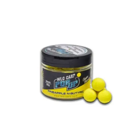 Cel mai vândut Boilies WLC Pop-Up Classics Ananas N-Butyric 14mm 30g