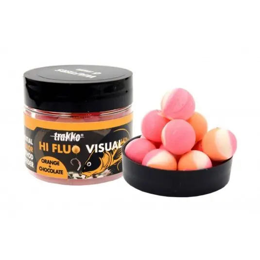 Wafters Trakko Esential Hi Fluo Visual Orange and Chocolate 8mm Preț redus