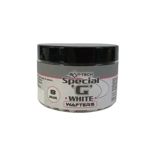 Lichidare de stoc Wafters Bait-Tech Special G White 8mm