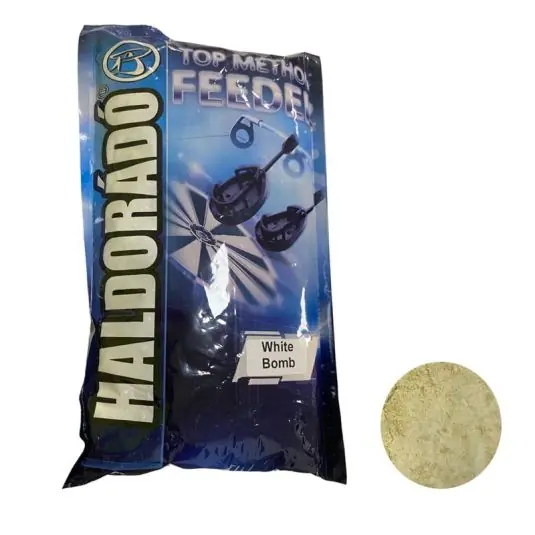 Nada Haldorado Top Method Feeder 800g, White Bomb Cumpărături sigure