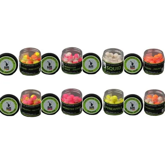 Super ofertă Boilies 2.20 Baits Supreme Pop-Up 16mm, Pineapple-NButyric